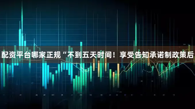 配资平台哪家正规“不到五天时间！享受告知承诺制政策后