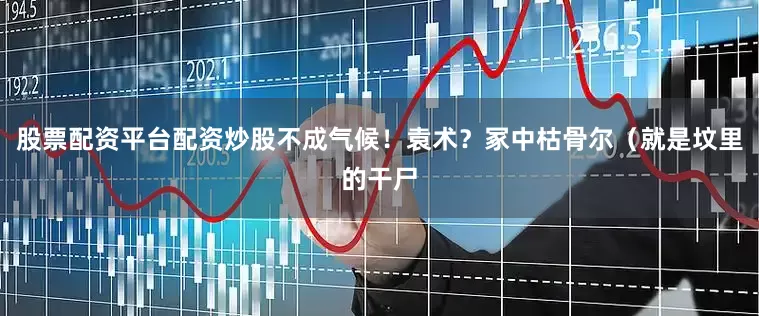 股票配资平台配资炒股不成气候！袁术？冢中枯骨尔（就是坟里的干尸
