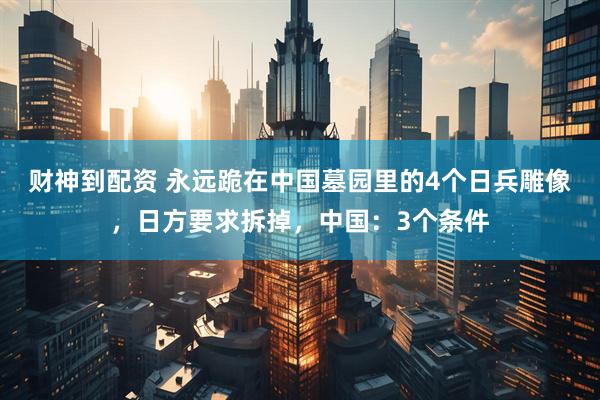 财神到配资 永远跪在中国墓园里的4个日兵雕像，日方要求拆掉，中国：3个条件